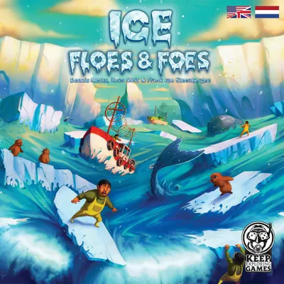 Zdjęcie produktu dla Ice Floes & Foes – gra planszowa – EN/NL