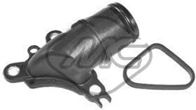 Produktbild von Metalcaucho 03924 Kühlmittelflansch für OPEL Vivaro A Kastenwagen (X83) Wasserflansch