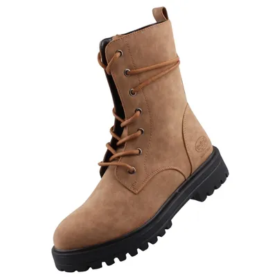 Produktbild von Dockers by Gerli Boot Damen Schnürboots braun Rockwear Polyurethan EU38