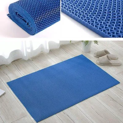 Produktbild von Famanu PVC-Drainagematte 300 x 90 cm - Antirutschmatte in Blau
