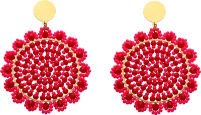 Produktbild von joella damen ohrringe - rosa, one size