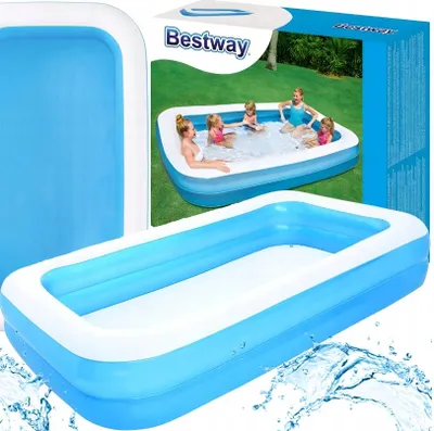 Produktbild von Bestway Großes Aufblasbares Familien-Schwimmbecken 305x183 cm