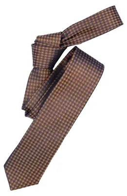 Produktbild von VENTI Herren Business-Krawatte 6cm Seide Struktur Gelb