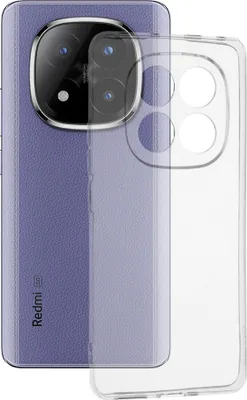 Obrázok produktu pre Techsuit Clear Silicone Kryt pre Xiaomi Redmi Note 14 Pro+ 5G – priehľadný