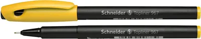 Obrázok produktu pre Schneider Schreibgeräte Topliner 967, Žltá, Čierna, Žltá, Polypropylén (PP), Kolo, 0,4 mm, 10 kusov