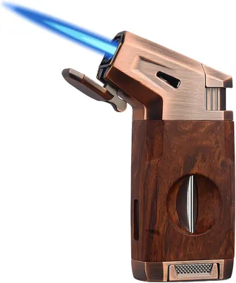Immagine prodotto di Accendino Jetflame con coltello, accendino antivento ricaricabile
