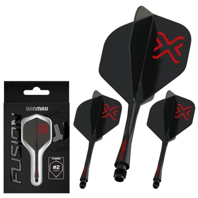 Obrázok produktu pre Letky Fusion Blade X – model č. 2 – čierne – stredná veľkosť