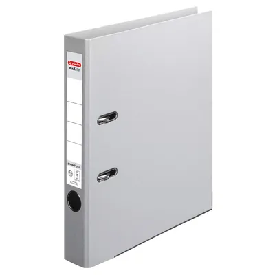 Obrázok produktu pre Herlitz 10834794 - A4 - Polypropylen (PP) - Grau - 5 cm - 1 Stück(e)