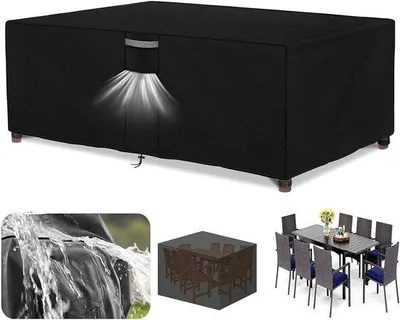 Obrázek produktu pro Plachta na zahradní sochy – chrání venkovní nábytek – vysoce kvalitní oxfordská tkanina 420D – 100 x 80 x 70 cm – černá