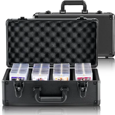 Produktbild von 108 PSA Sammelkarten Aufbewahrungsbox 4 Steckplätze Sportkartenhalter Etui