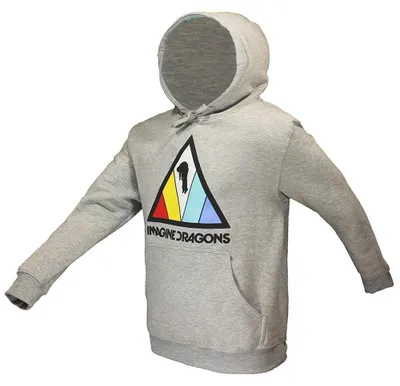 Zdjęcie produktu dla Bluza z kapturem z logo zespołu Imagine Dragons „Triangle” – rozmiar XL