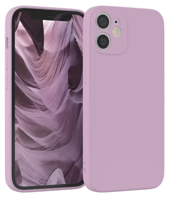 Produktbild von EAZY CASE - TPU Hülle für Apple iPhone 12 Mini, TPU Case stoßfeste Handyhülle, weiches Cover mit Kameraschutz, Silikonhülle in Lila