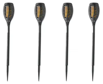 Immagine prodotto di poliammideletti Solari Flame Set 4 effetto fiamma realistica LED Tremolanti