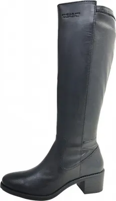 Produktbild von Bagatt  Damenschuhe Reißverschluss Schaftstiefel  Schwarz Freizeit, Schuhgröße:41 EU