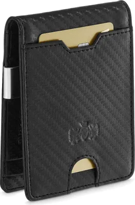Produktbild von Zagatto Schwarz Vertical Horizontal Herrengeldbörse aus Leder SLIM ZG-X2-F7 RFID SCHUTZ Kartenschutz Ledergeldbörse Qualität Portemonnaies Münzfach