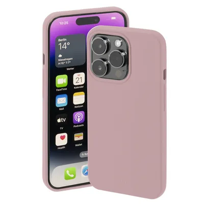 Produktbild von Hama Cover "Finest Feel" für Apple iPhone 14 Pro, Rosa