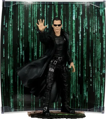 Image de Mcfarlane Toys Matrix Movie Maniacs Neo Figurine 15 cm Vert Vert One Size