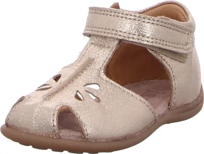 Produktbild von Bisgaard Chloe geschlossene Sandale aus Leder mit Gummisohle Platin Größe 20