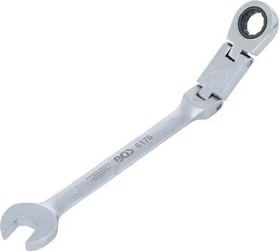 Image de BGS Clé à cliquet à double articulation, coudée SW 16 mm - 6176