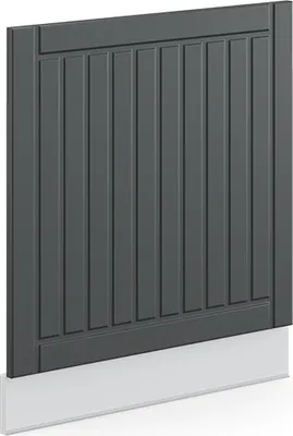 Produktbild von Frontblende Vicco Fame-Line Anthrazit Landhaus 60 cm ohne Arbeitsplatte, Model 36243