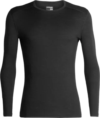 Produktbild von ICEBREAKER Mens 200 Oasis LS Crewe BLACK XXL