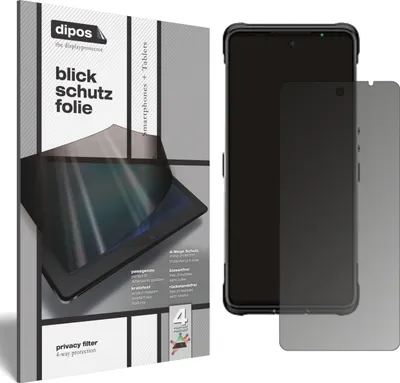 Produktbild von Blickschutzfolie für Ulefone Armor 10 5G matt Schutzfolie Folie Display Schutz dipos