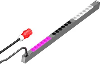 Immagine prodotto di Rittal PDU basic 16A/3P CEE 18xCEE7/3 Schuko