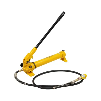 Zdjęcie produktu dla Pompa hydrauliczna 10000PSI 700Bar 350CC Pompa ręczna do siłownika hydraulicznego 4-/10 T 3/8″ NPT