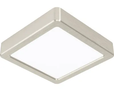Produktbild von LED Deckenleuchte 12W 1200 lm 4000 K 17x17 cm Fueva nickel/matt/weiß
