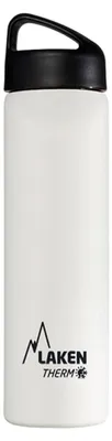 Thermoflasche Edelstahl 18/8, Vakuumisolierung, 750 ml, Weiß