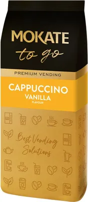 Obrázok produktu pre Mokate To Go Cappuccino Vanilla Instantná káva pre prémiové predajné automaty 1kg