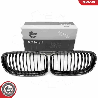 Produktbild von ESEN SKV 66SKV098 Kühlergrill Frontgrill für BMW 3 Coupe (E92) Carbon