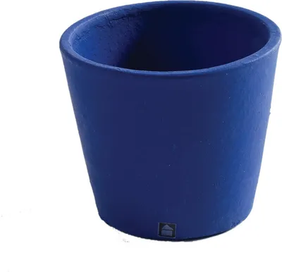 Productafbeelding van Serax - Bloempot - keramiek - blauw - D13 x H11 cm - opening 11 cm