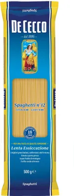 Produktbild von De Cecco Spaghetti Nr. 12 (24 x 500 g)