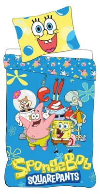 Produktbild von SpongeBob Schwammkopf - Wende-Bettwäsche-Set, 135x200 & 80x80