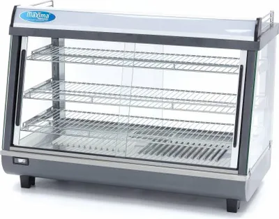 Immagine prodotto di Maxima - Vetrina scaldavivande - 136 l - 91,5 cm - 3 ripiani