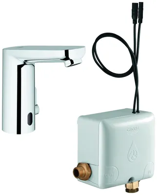 Immagine prodotto di Grohe Eurosmart CE Powerbox, avec électronique à infrarouge pour lavabos, avec mélangeur, saillie 107mm, 36386001, 36386001