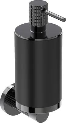 Zdjęcie produktu dla Mexen Triv dozownik do mydła, czarny/black chrome - 70A33058-73B