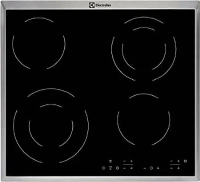 Image de Electrolux EHF6342XOK - Noir - Intégré - Céramique - vitrocéramique - 4 zone(s) - 4 zone(s) zones