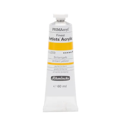 Produktbild von Schmincke 60ml PRIMAcryl Brillantgelb Acryl 13 209 011