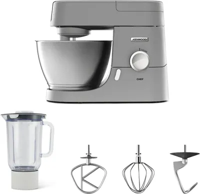 Obrázek produktu pro Kenwood Electronics KVL6010T, 6,7 l, Stříbrná, Bílá, Otočné, 2,5 l, Nerezová ocel, Hliník