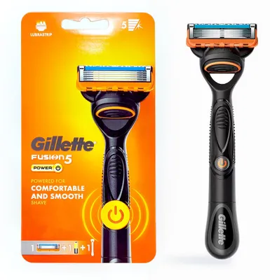 Produktbild von Gillette Fusion 5 Power Rasierer Black Edition