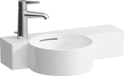 Produktbild von Laufen LF Val, HWB, 81528.3, 1HL, links, 550x315, weiß, 1 Stk.