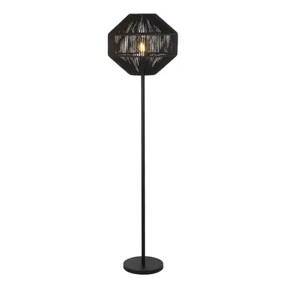 Obrázek produktu pro WICKER 1-flammig Stehleuchte, schwarz WICKER