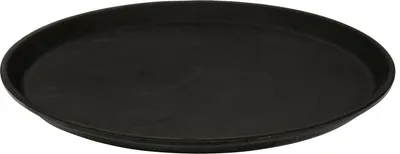 Produktbild von Yato YG-02079, Klassisches Serviertablett, Rund, Fiberglas, Schwarz, 355 mm, 355 mm