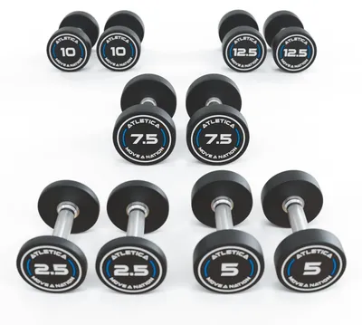 Produktbild von ATLETICA Rundhanteln PRO | Set 1 - Beginner | 2.5 - 12.5kg