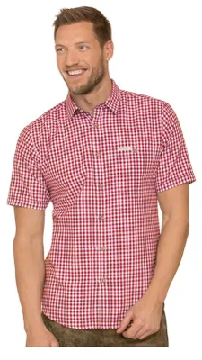 Produktbild von Stockerpoint Herren Renko3 Trachtenhemd, rot, XL