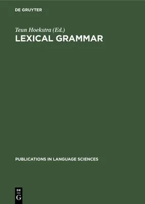 Produktbild von Lexical grammar
