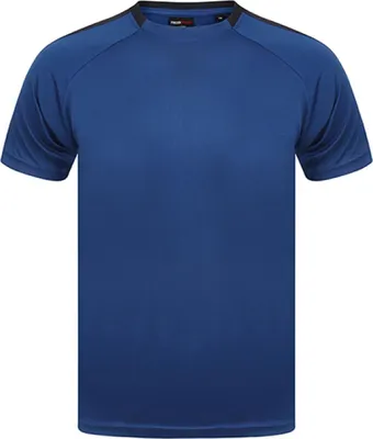 Produktbild von Finden+Hales LV290 | Uni Team T-Shirt, Single Jersey - Farbe: Royal/Navy - Größe: 3XL