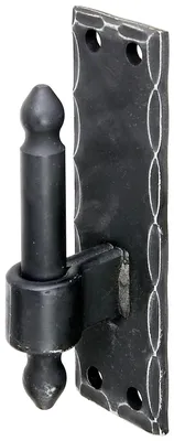 Zdjęcie produktu dla GAH-Alberts 320102, Zawias, Stal, Czarny, Powłoka galwaniczna, Powłoka z tworzywa sztucznego, 8,5 mm, 2 szt.